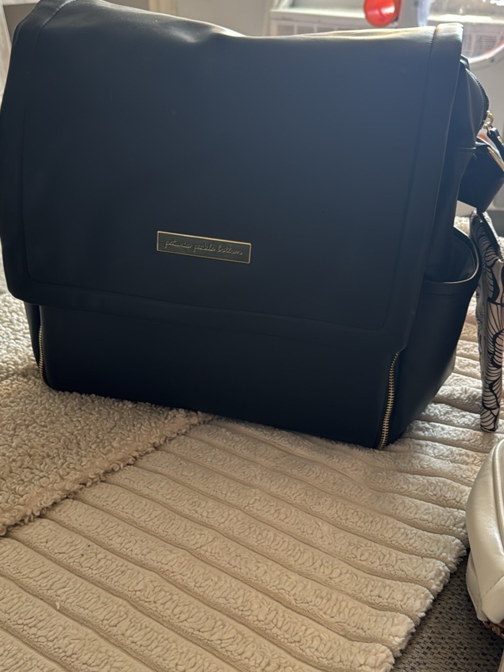 Petunia pickle bottom boxy backpack diaper bag and intermix organizer